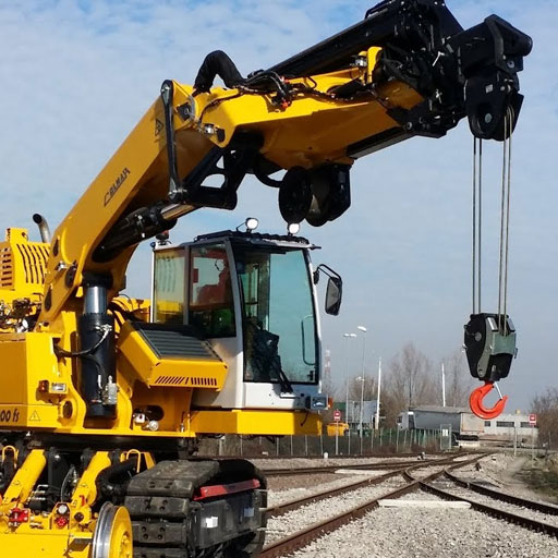 Maquinaria para construción y mantención de infraestructura ferroviaria