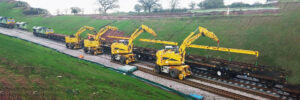 Maquinaria para construción y mantención de infraestructura ferroviaria